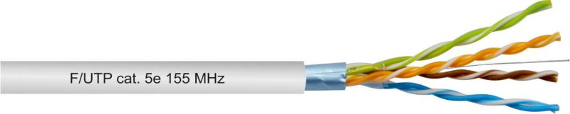 Kabel LAN FTP AWG kat. 5e 1 mb