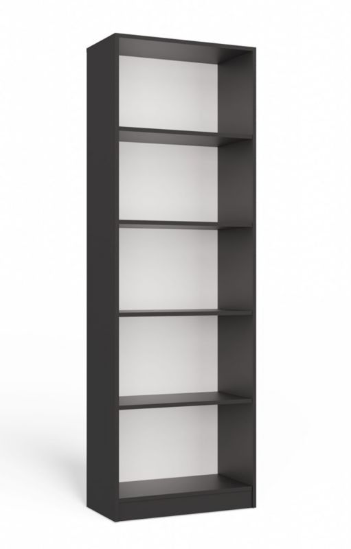 Regał Topeshop Onyx R60 Antracyt 60x182x30 cm 1 szt.