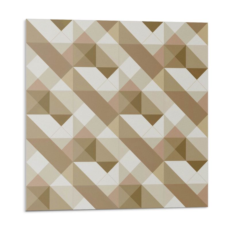 Kafelki samoprzylepne Wallfluent 30x30 cm Naturalne wzory inspirowane geometrią 9 szt.