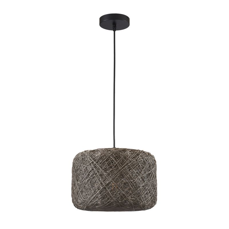 Lampa wisząca Sanico Clea 1-punktowa E27 szara