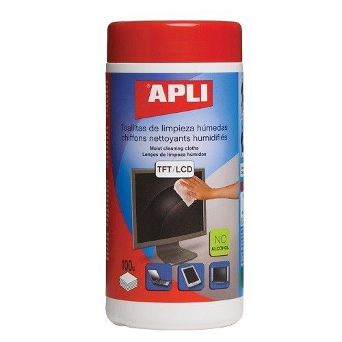 Ściereczki do czyszczenia monitorów Apli 1 szt.
