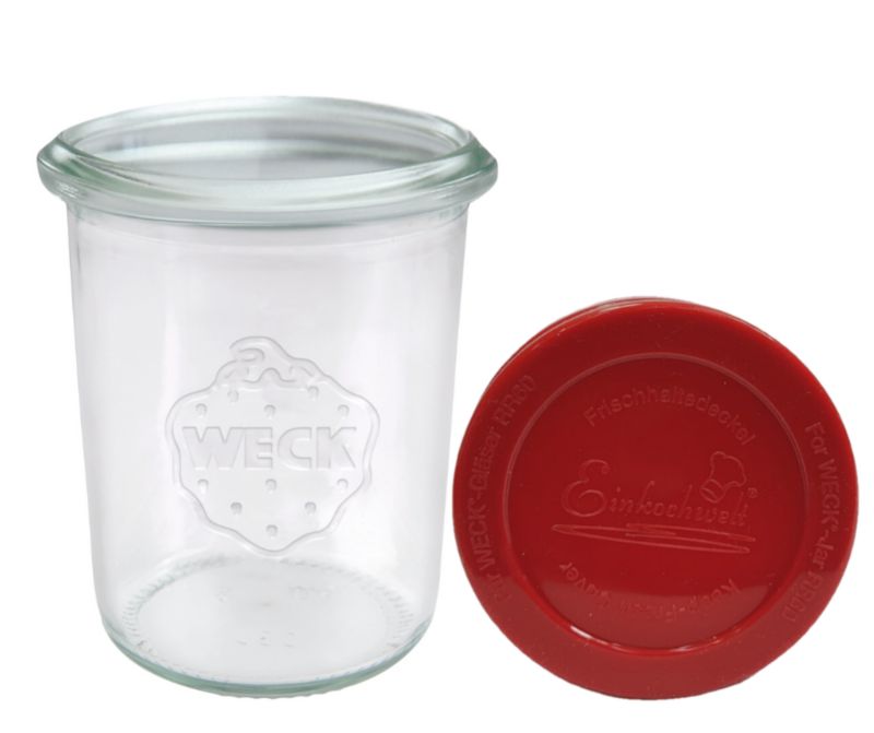 Słoik MODO24 Weck 160 ml fi 60 mold z silikonowym wiekiem 1 kpl.
