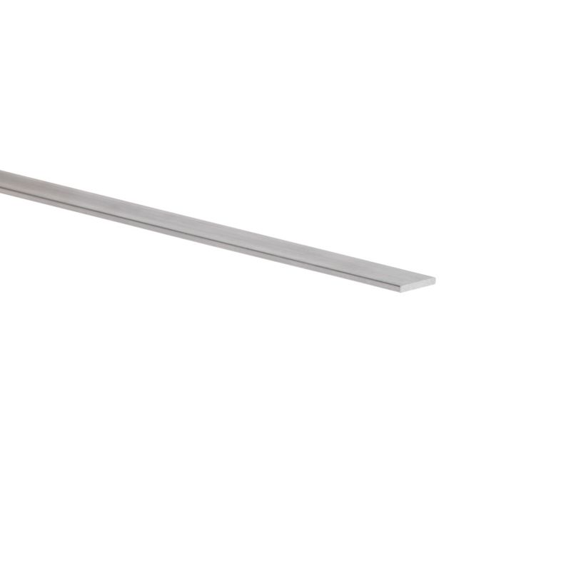 Płaskownik aluminiowy gładki 1000 x 15 x 2 mm kolor naturalny