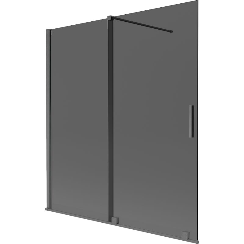 Parawan nawannowy Mexen Velar grafitowy 150 x 150 cm 2 szt.