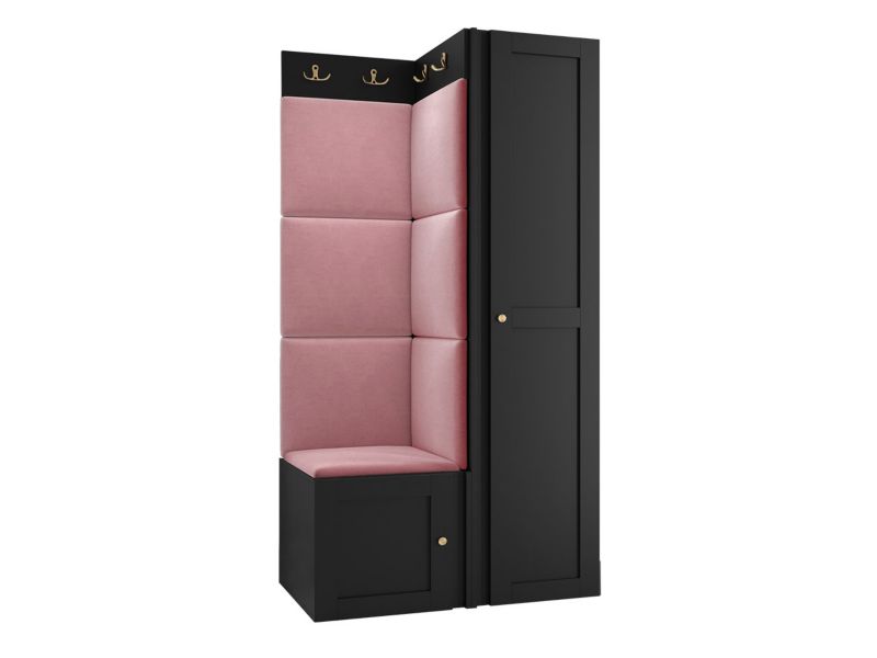 Zestaw MIRJAN 24 Orion Ramiro XXV czarny + różowy 1 kpl.