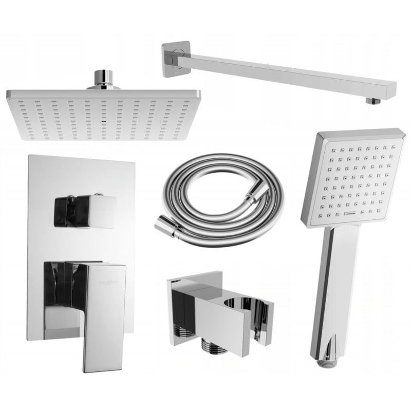 Zestaw prysznicowy DR45 podtynkowy Mexen Uno chrom 1 szt.