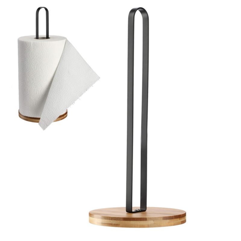 Stojak Na Ręcznik Papierowy KADAX metalowy Czarny 1szt.