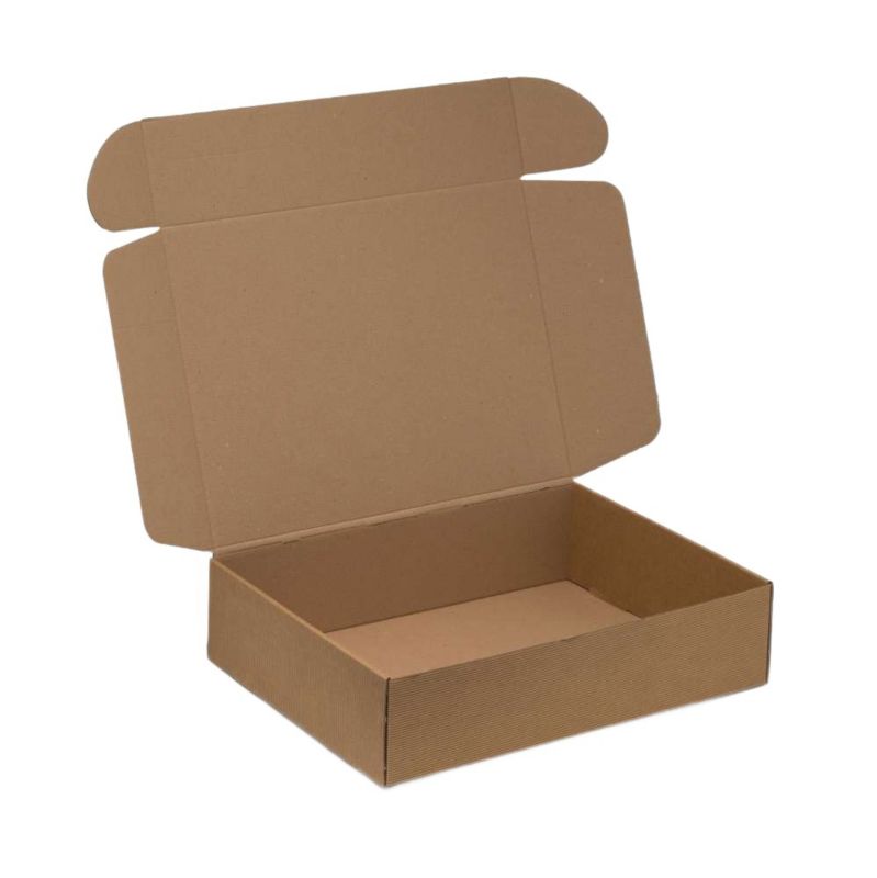 Pudełka karbowane Neopak 410x380x110mm fason F427, komplet 10 szt.