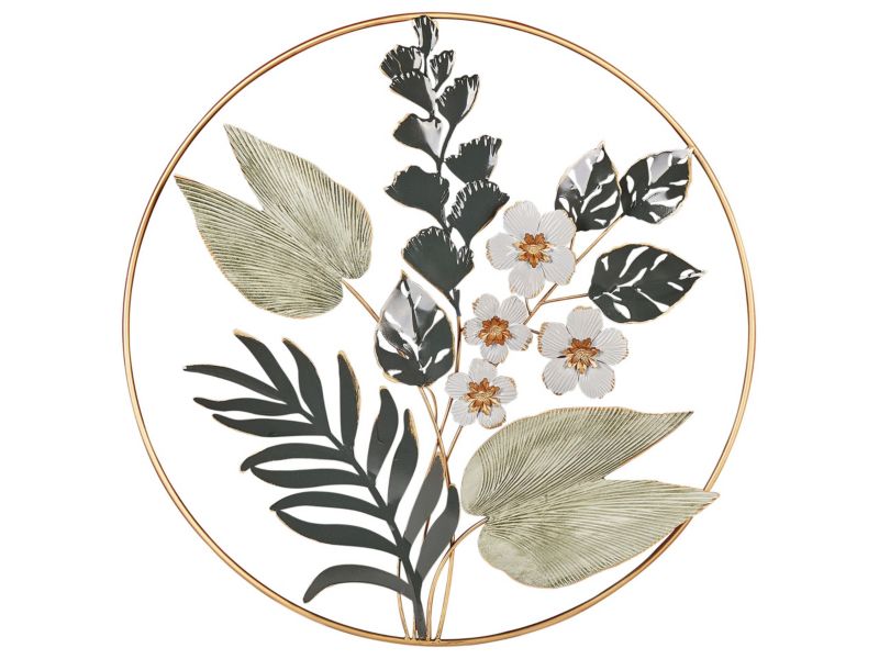 Dekoracja ścienna Dubnium Metal Zielony 1 szt.