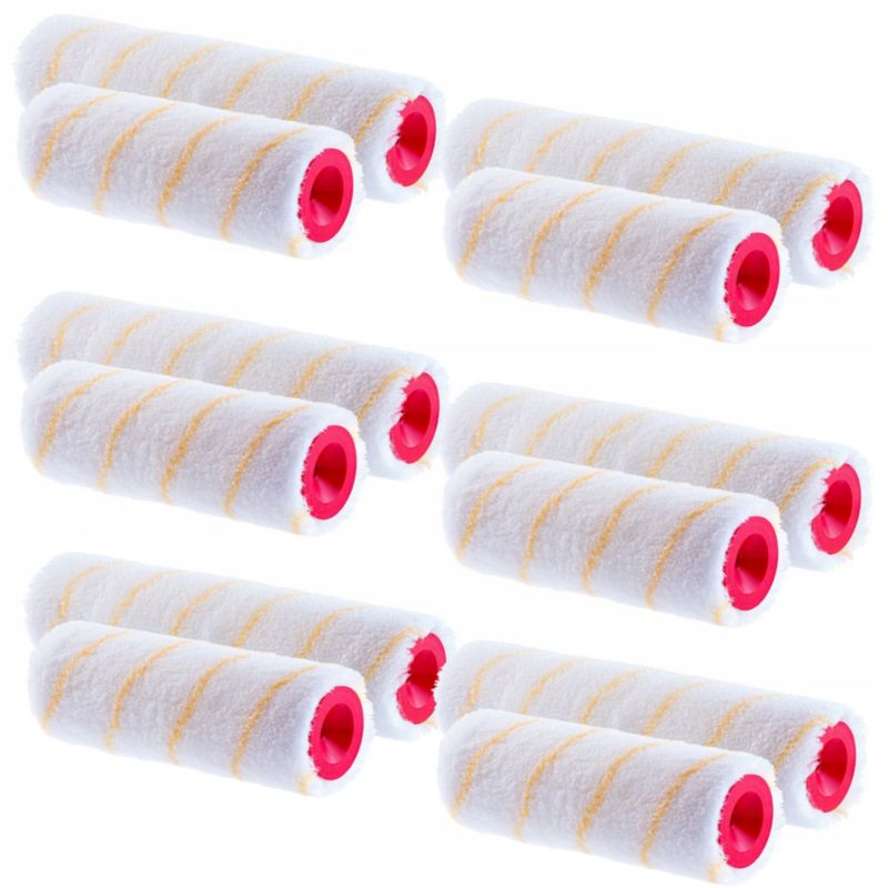 Wałek malarski KADAX Zapas Krótki Włos 20 i 25cm 6szt