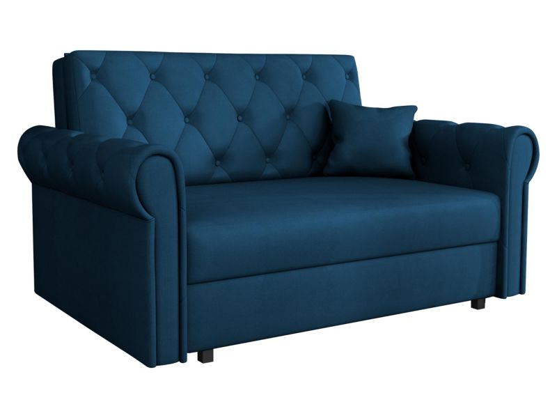 Kanapa rozkładana MIRJAN 24 Viva Roma II ciemny szafir 1 szt.