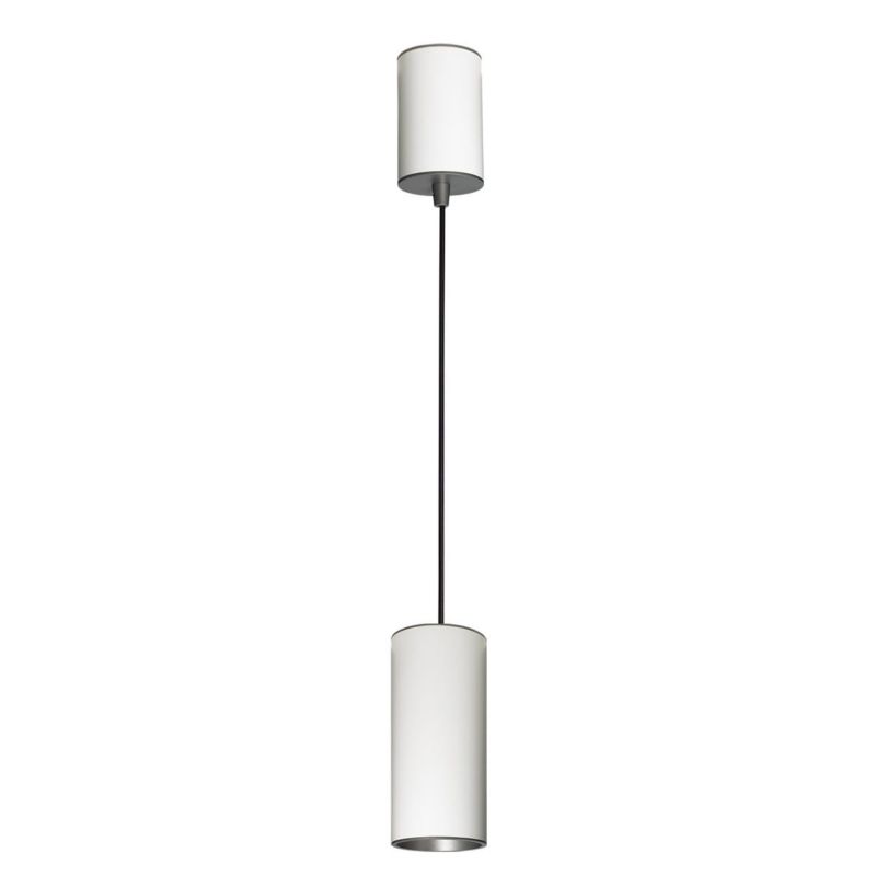 Lampa sufitowa wisząca Italux Moldes 5222 biało-szara nowoczesna wbudowany LED 7W 1 szt.