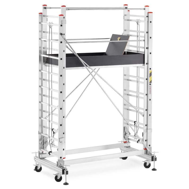 Rusztowanie aluminiowe teleskopowe wysuwane HIGHER 2x9 1 szt