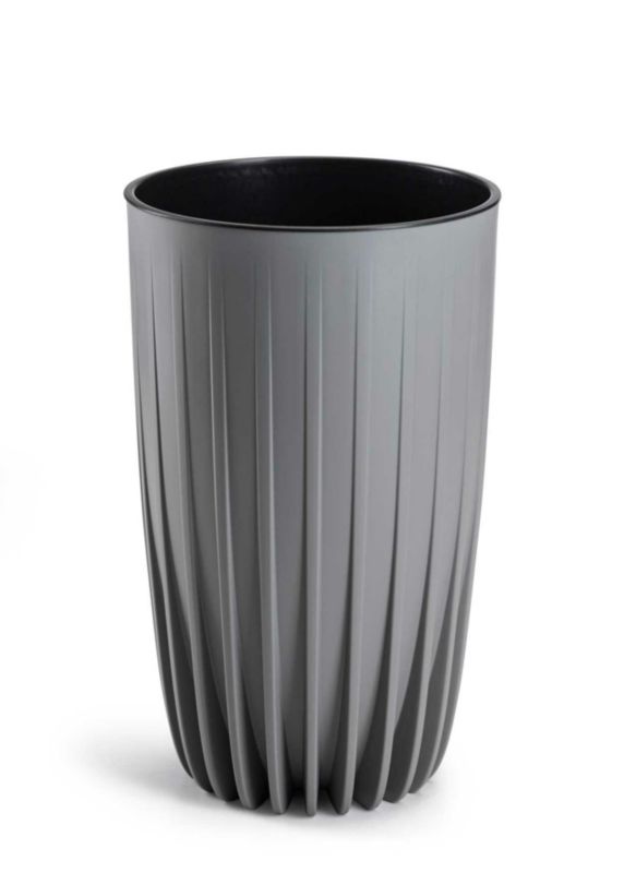 Donica HowHomely Tworzywo Szara 25x42 cm