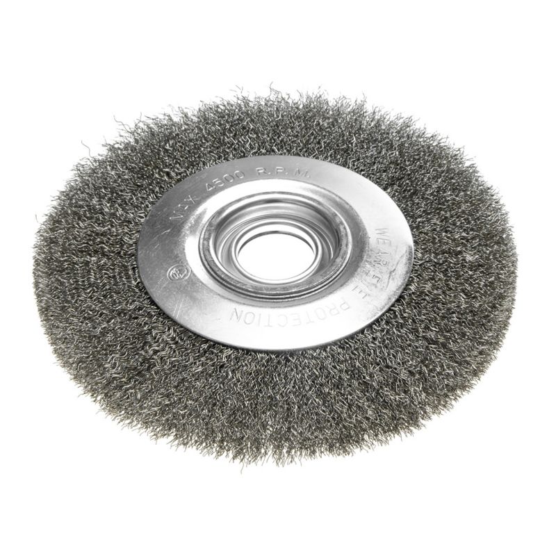 Szczotka druciana tarczowa GRAPHITE 200 x 32 mm, drut karbowany, stalowy 1 szt