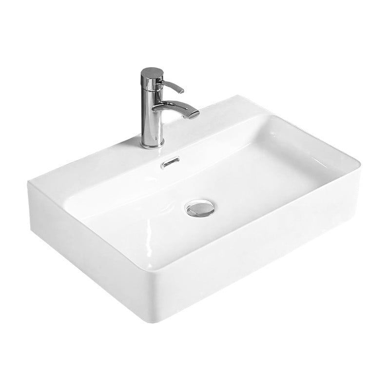 Umywalka nablatowa Mexen Lara biała 60x42 cm 1 szt.