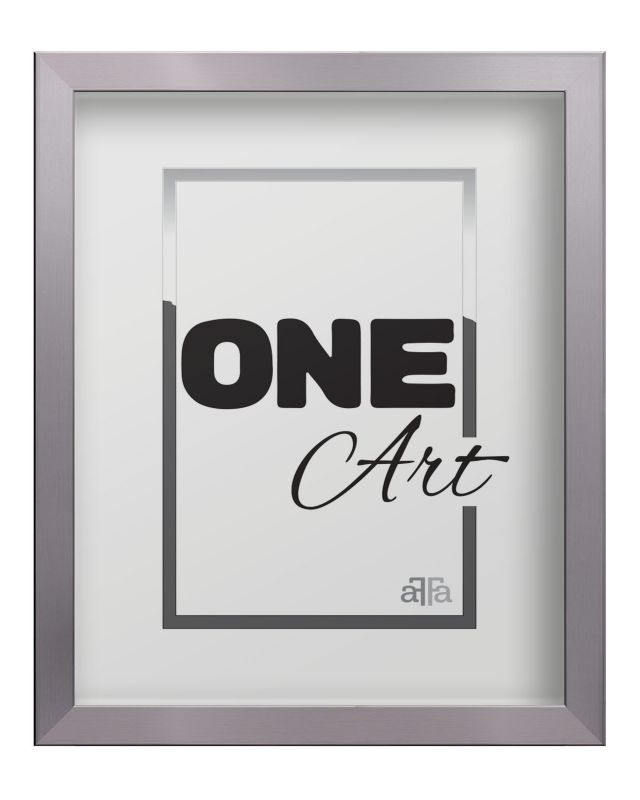 Ramka Hekla wyjątkowa 50x60 MDF plakat srebrny 1szt.