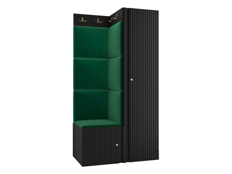 Zestaw MIRJAN 24 Orion Ryfel Slim XXV czarny + butelkowa zieleń 1 kpl.