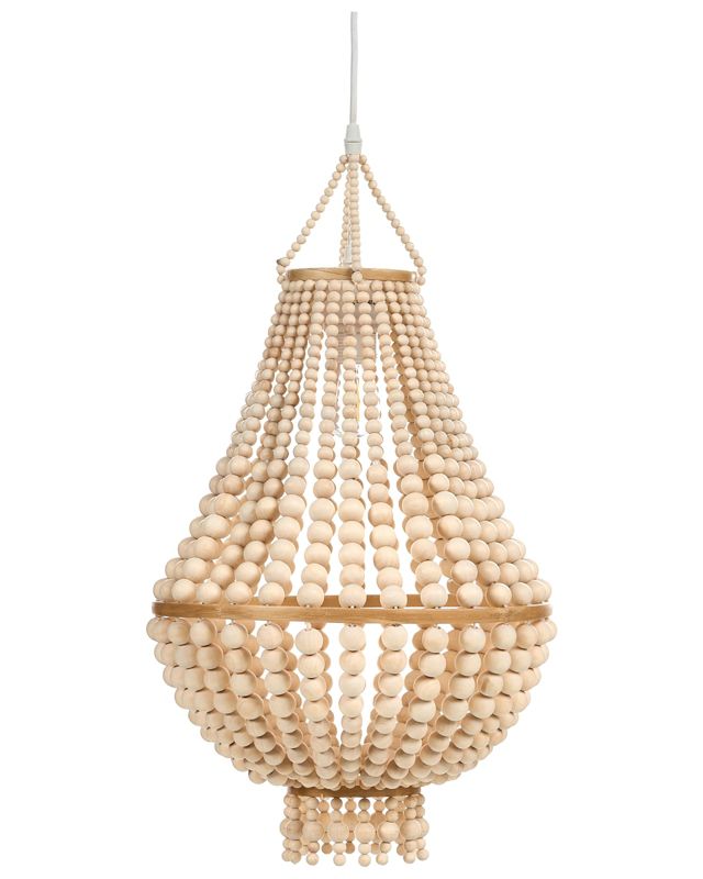 Żyrandol Kumbukkan Drewno Jasnobrązowy 1 szt.