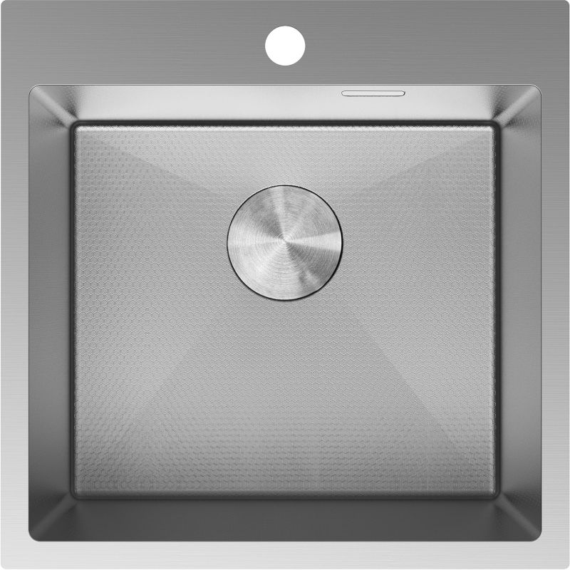 Zlewozmywak wpuszczany Mexen Solix inox 500x500 1-komorowy 1 szt.