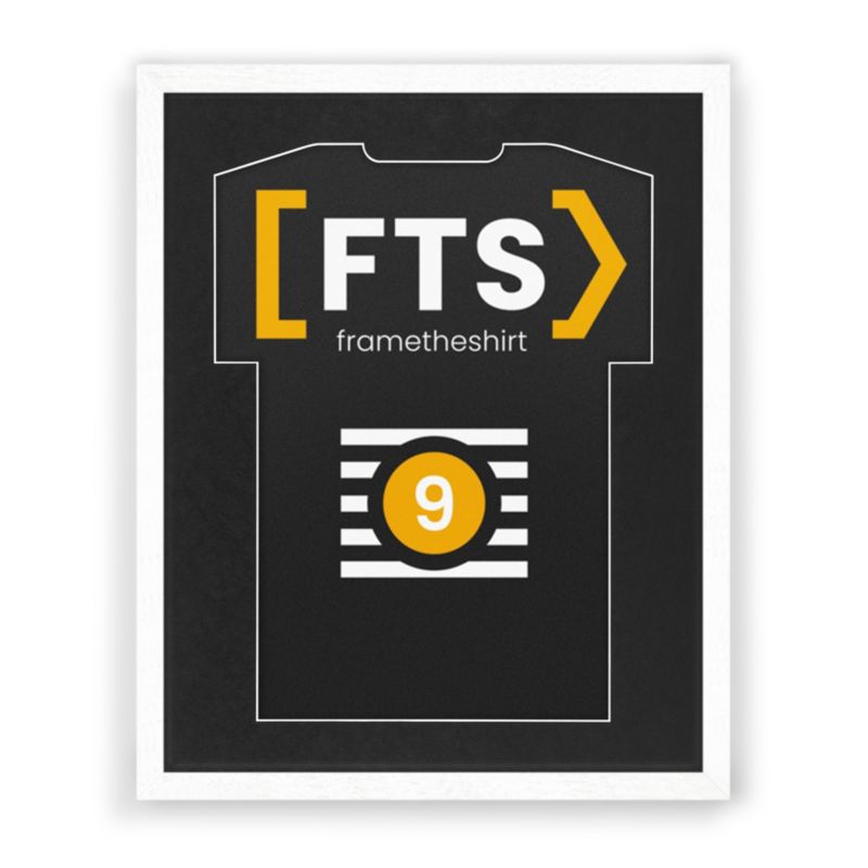 Ramka drewniana FTS 43x53 cm na dziecięcą koszulkę sportową 1 szt.