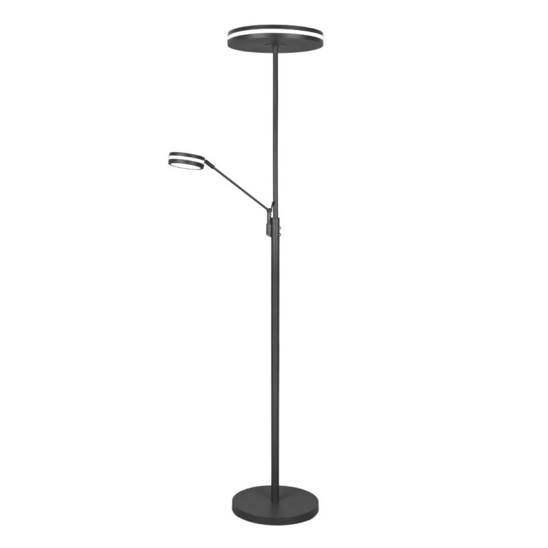 Lampa podłogowa stojąca Trio Franklin antracyt LED 35W 2700K - 4000K 4100lm wym: 181 x 35,2 x 35,2 cm - 1 szt.