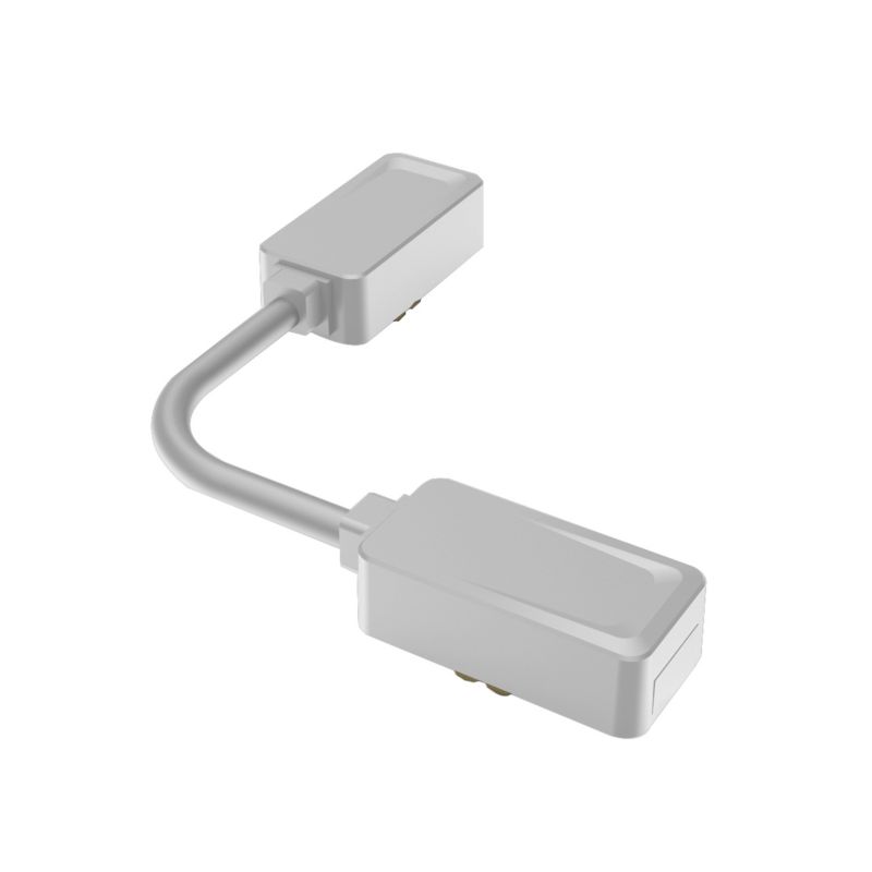 Łącznik MasterLED Luxo 48V elastyczny kabel biały 1 szt.