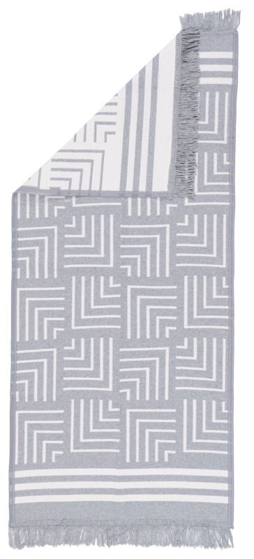 Dywan Multidecor Kilim Soft 60 x 130 cm geometria szaro-ivory 1 szt.