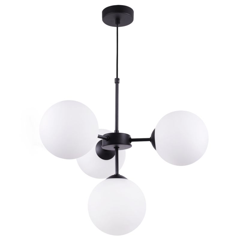 Lampa sufitowa wisząca Light Home LH Imperia 4x E14 60W biały 1szt.