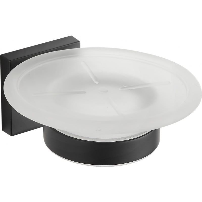 Mydelniczka ścienna Mexen Rufo czarna 11x5 cm 1 szt.