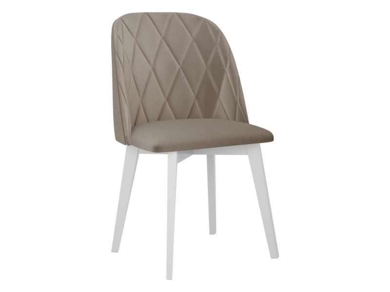 Krzesło MIRJAN 24 Monti III Pik romb biały/khaki beż 1 szt.