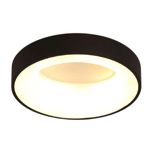 Plafon sufitowy lampa Abigali Modern czarno-biały LED 20W 3000K-6000K 1800lm IP20 wym: 11 x 45 x 45 cm aluminium - 1 szt.