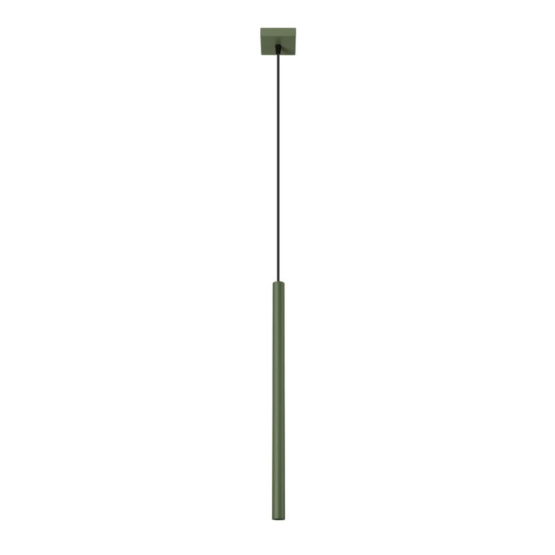 Lampa wisząca Sollux Lighting Pastelo 5068 zielony oliwkowy nowoczesna 1xG9 x 1 szt.
