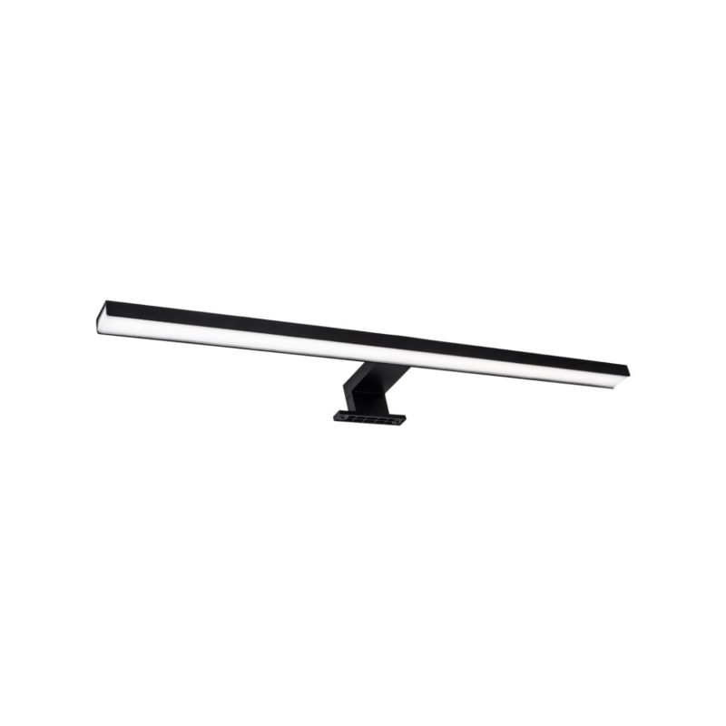 Kinkiet ścienny Polux Samos czarno-biały nad lustro LED 12W 4000K 1350lm IP44 wym: 4,4 x 60 x 10 cm - 1 szt.