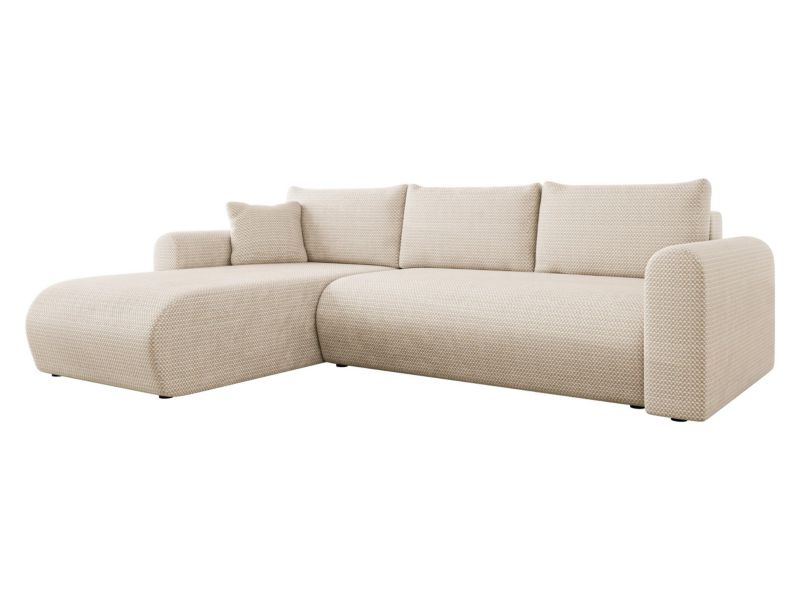 Narożnik z funkcją spania MIRJAN 24 Eliwo z funkcją spania beżowy 1 szt.