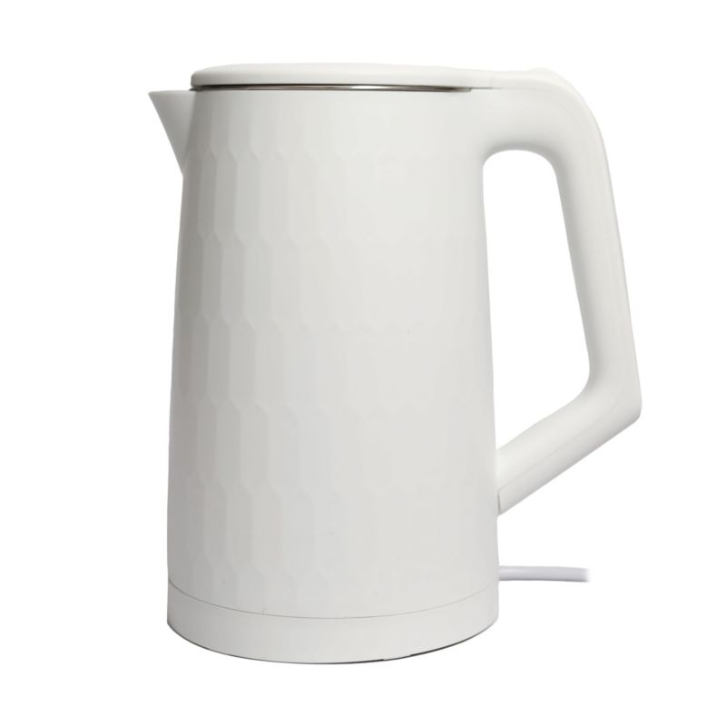 Czajnik elektryczny Bauerkraft bezprzewodowy turystyczny 1500W 1.8l obrotowy biały 1szt