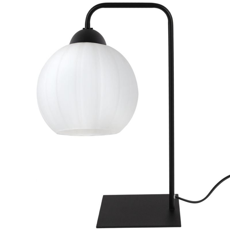 Lampa stołowa nocna Light Home Costa 1x E27 60W czarny/biały 1szt.