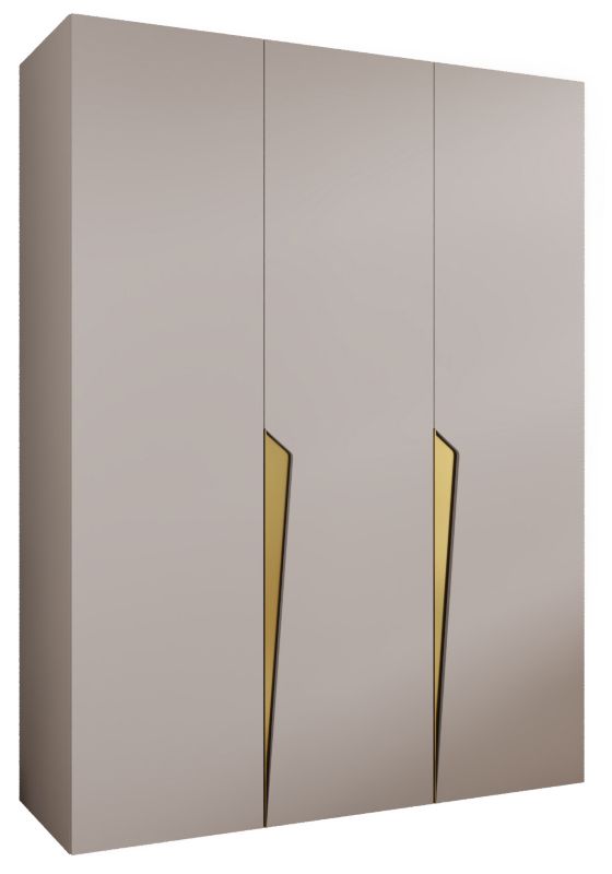 Szafa uchylna otwierana Abiks PIANO 1 150 wys 202 cm Kaszmir + Złoty 1 szt