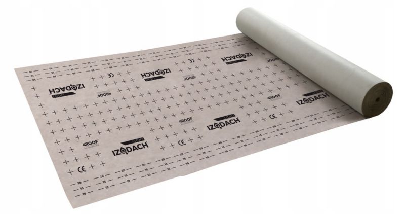 Membrana dachowa 4ROOF IZODACH LIGHT 100 gr/m² 75m2 super jakość cena 1 rolka