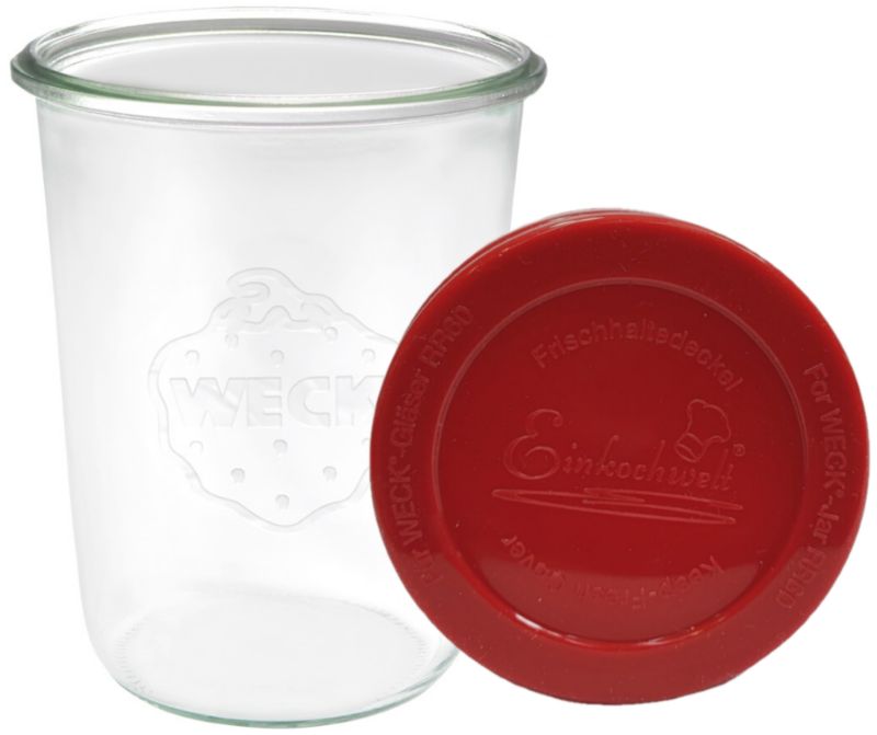 Słoik MODO24 Weck 850 ml fi 100 mold silikonowe wieko 1 kpl.