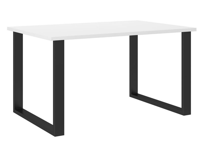 Stół industrialny MIRJAN 24 Imperial 138x90 biały / czarny 1 szt.