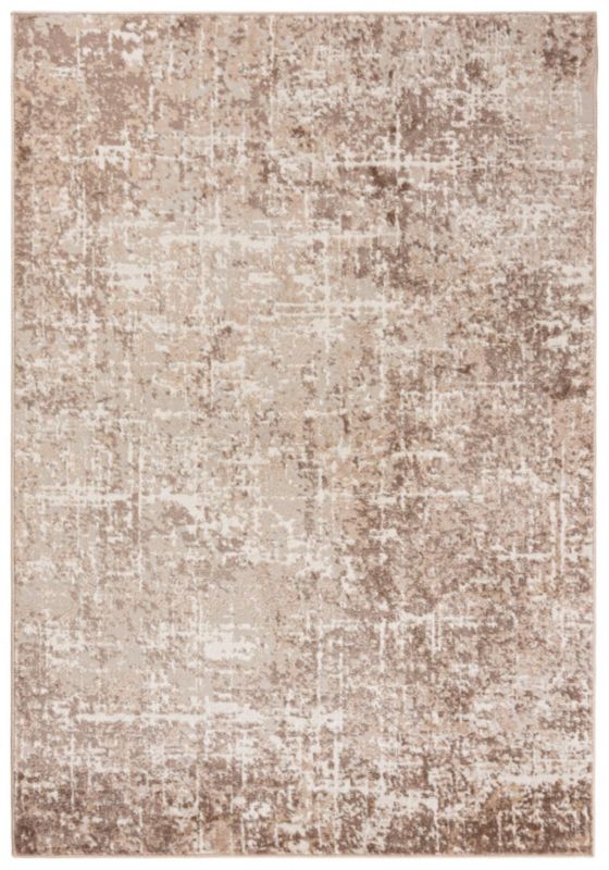 Dywan Wewnętrzny PORTLAND Prostokątny Mazovia 80 x 150 cm Beżowy Motyw Abstrakcyjny 1 szt.