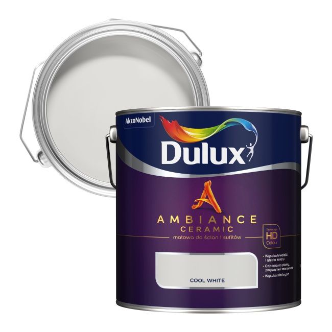 Farba Dulux Ambiance Ceramic cool white 2,5 l