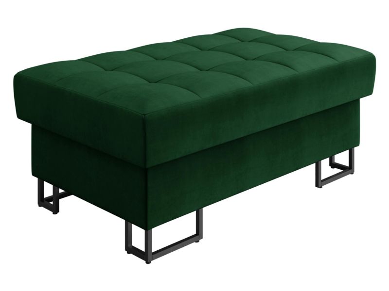 Pufa do siedzenia MIRJAN 24 Laris butelkowa zieleń 1 szt.