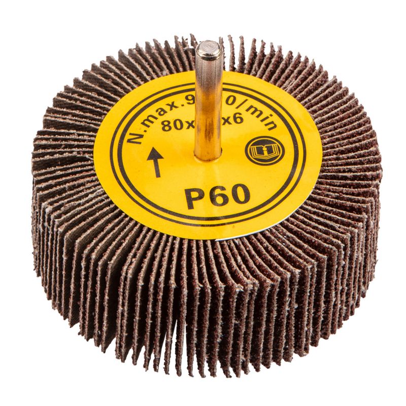 Ściernica listkowa GRAPHITE trzpieniowa, 80 x 30 mm, K60 1 szt