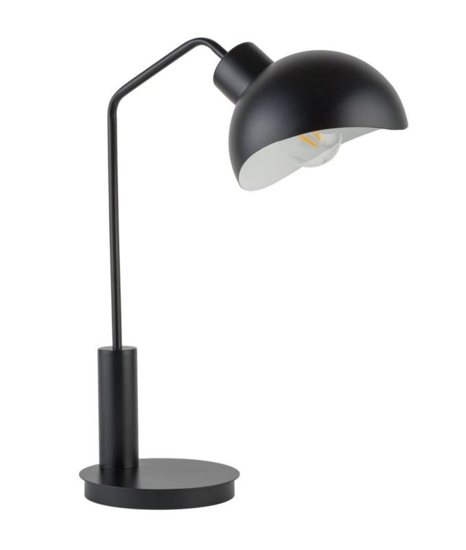 Lampka stołowa Sigma Lighting Roy czarno-biała 1 x E27 x 15W IP20 wym: 46 x 17 x 35 cm metal - 1 szt.