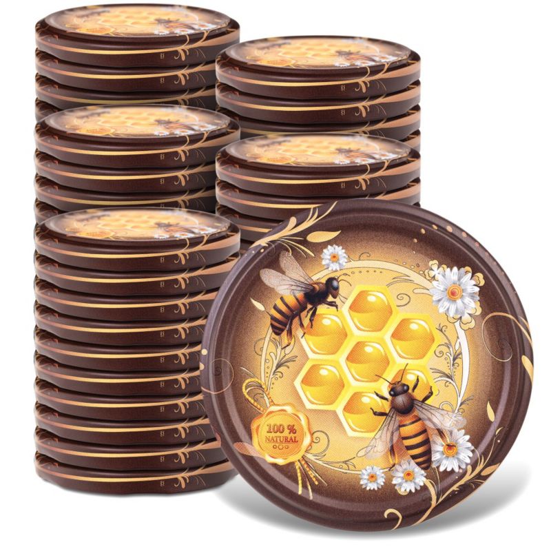 Zakrętki KADAX Do Słoików Fi 82 Nakrętki Na Słoiki Wieczka Przetwory 50szt.