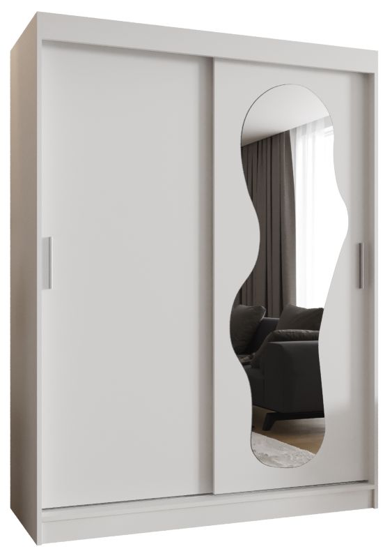 Szafa przesuwna Garderoba Abiks ULTRA 150 biały mat 1szt.