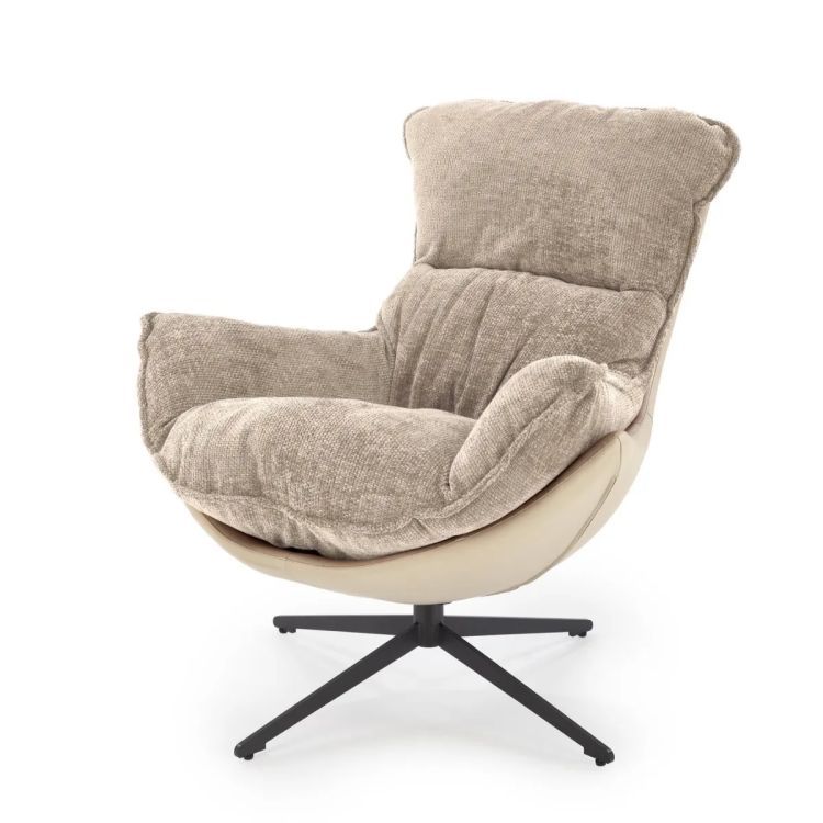 Fotel Halmar obrotowy LOBSTER beżowy 1 szt