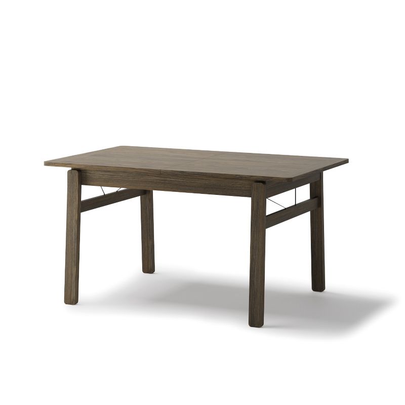 Stół rozkładany Bettso Plot 269 cm z prostokątnym blatem dąb ciemny 1szt.